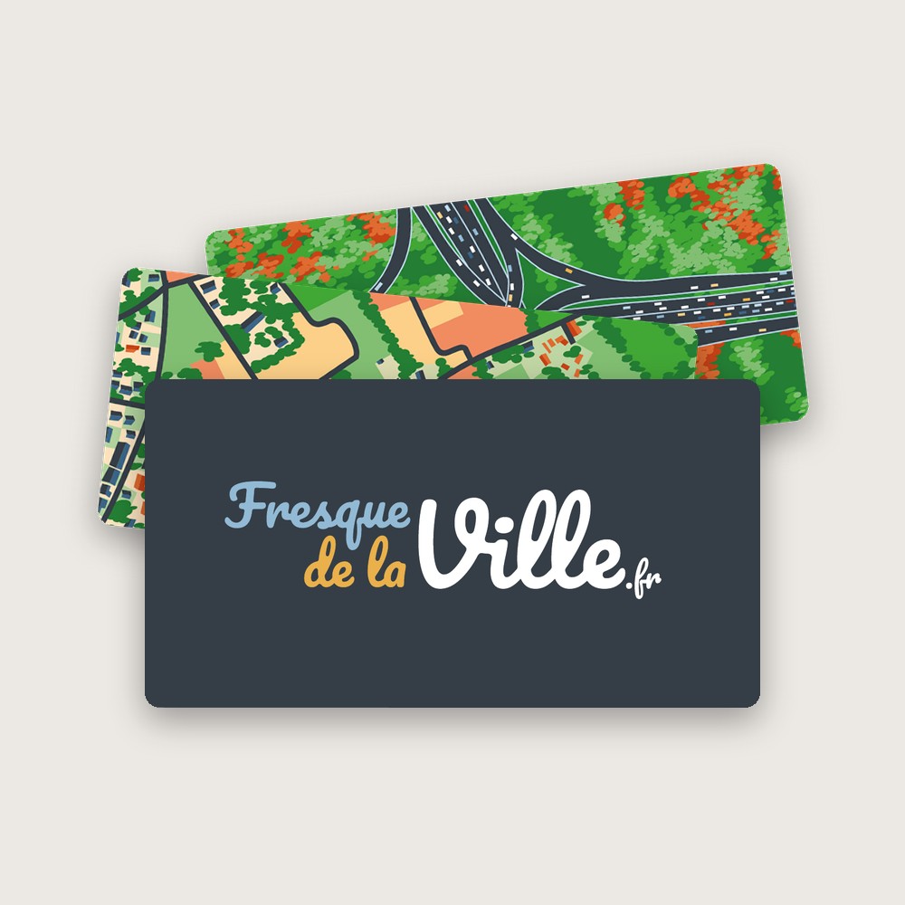 Couverture : Fresque de la ville (jeu de cartes)