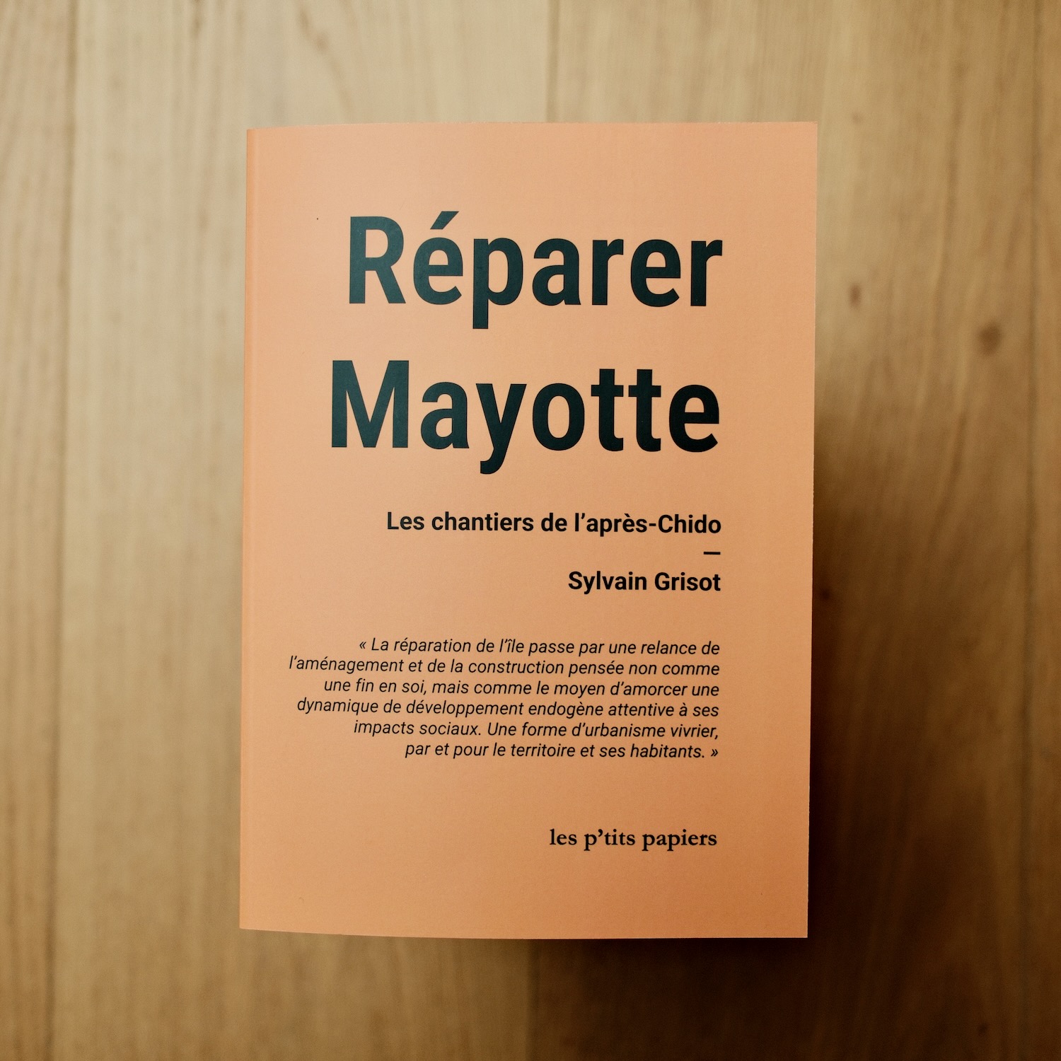 Couverture du livre Réparer Mayotte