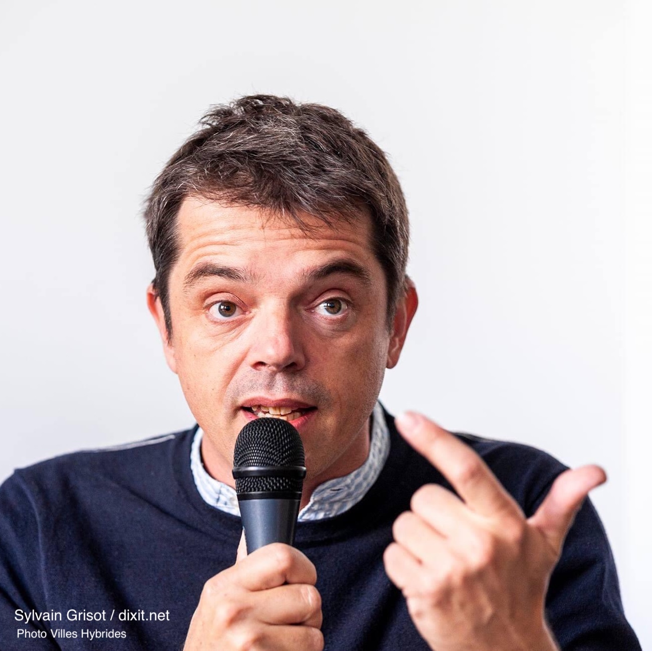 Portrait de Sylvain Grisot, fondateur de dixit.net